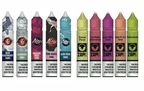 Zap! Aisu 10ml Nic Salt All Flavors