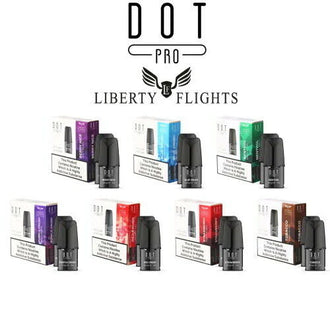 DOT PRO PODS system Vape Refills with Vampire Vape E liquid in UK