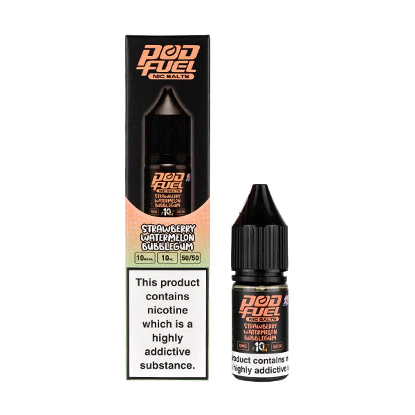 Pack of 10 Nic Salt E-Liquid by Pod Fuel 10mg/20mg 10 ml eliquid TPD