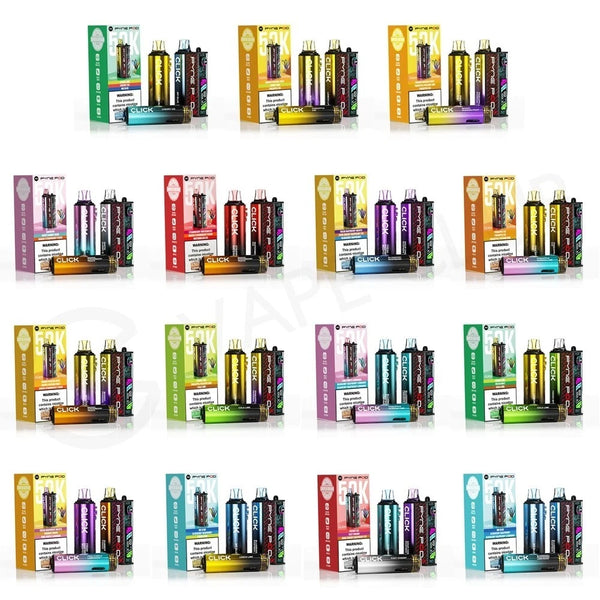 Pyne Pod Click 50K Prefilled Vape Kit – Pack of 5 (Box Offer) | 50,000 Puffs Each | Dual Mode | OLED Display | 20mg Nic Salt | Rechargeable