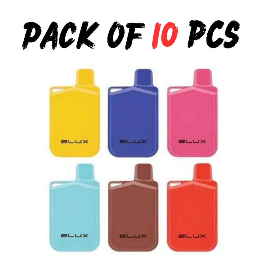 10 Pieces Bundle Elux Koko Disposable Device 600 Puffs