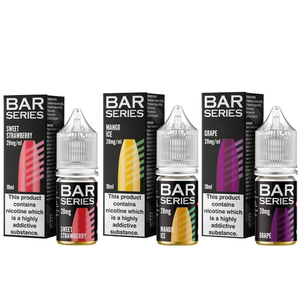 Bar Series Nic Salts 10 mg 20mg , 10 ml , 50/50/ VG PG