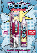 Boom Disposable Vape passion fruit stawberry