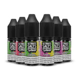 Ultimate Salts Vape Juices Puff Flavoured Nic Salt 10ml 20mg amd 10 mg