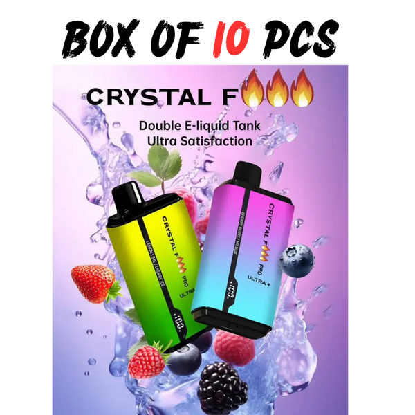 Crystal Fire Pro Ultra 18kpuffs