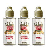 DONUT KING 100ML SHORTFILL E-LIQUID – FULL RANGE AVAILABLE – 70VG/30PG – Buy 2 Get 1 Free Offer