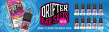 Drifter bar salts 100ml 50/50 Flavours