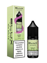 Elux Nic Salt 10ml E Liquid Vape Juice- Elux Salts 50VG/50PG with 10 mg & 20 mg. TPD UK