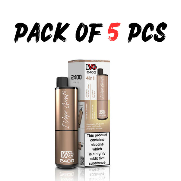 IVG 2400 Disposable Vape Multi Flavour Disposable Vape PACKOF10PCS