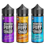MOREISH PUFF ALL SERIES E LIQUID VAPING JUICE 100ml 0mg TPD