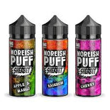 MOREISH PUFF ALL SERIES E LIQUID VAPING JUICE 100ml 0mg TPD
