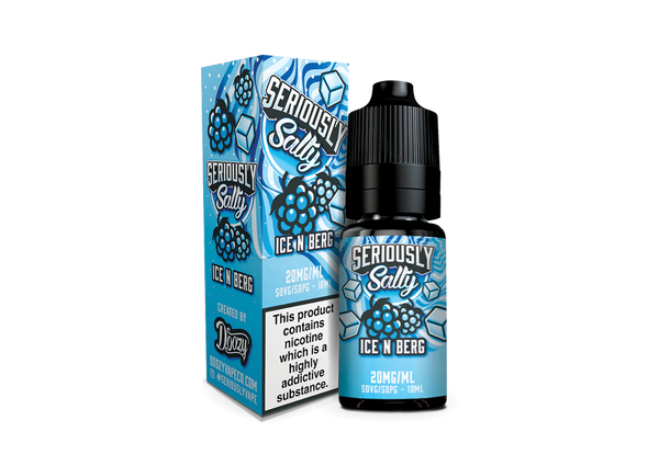 Seriously Salty Nic Salt 10ml PG VG Ratio is 50% VG / 50% PG