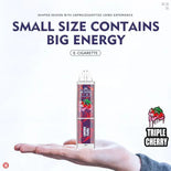 Mr-Crystal-King-Disposable-Vape-4500-puffs triple cherry