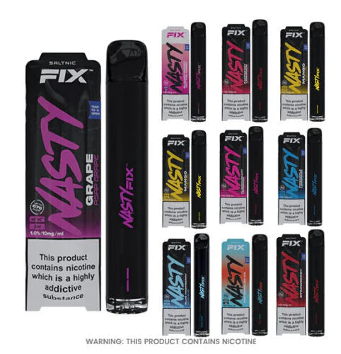 Nasty Fix Disposable Pod Vape Kit 20mg Nicotine