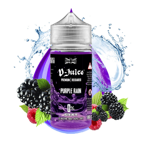 V Juice Premium E-Liquid 100ML 0MG Vape Juice  TPD UK