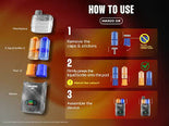 RELX MAXGO Combo 33K Prefilled Pod Kit Rechargeable Reusable BOX OFFER (3 X Pack )