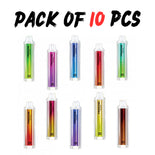 10 Pieces Bundles Elux FireRose EX4500 Puffs 2ml 20 mg 1500 MaH 50 Flavours Mesh Coil