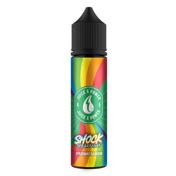 SHOCK SPEARMINT SHORTFILL E-LIQUID BY JUICE N POWER 50ML Juice N Power | 50ml Short fill |0mg | No Nicotine
