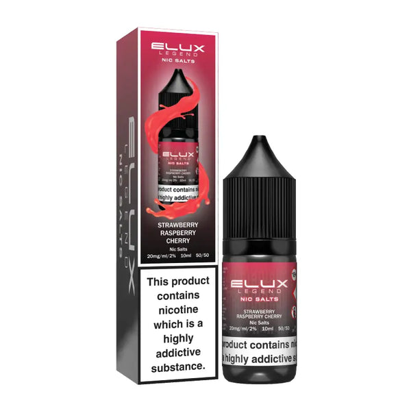 Strawberry Raspberry Cherry Nic Salt E-Liquid by Elux Legend