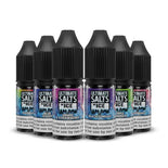 Ultimate Salts Vape Juices Puff Flavoured Nic Salt 10ml 20mg amd 10 mg