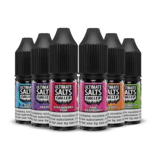 Ultimate Salts Vape Juices Puff Flavoured Nic Salt 10ml 20mg amd 10 mg