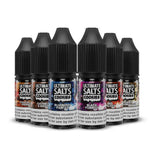 Ultimate Salts Vape Juices Puff Flavoured Nic Salt 10ml 20mg amd 10 mg
