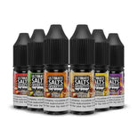 Ultimate Salts Vape Juices Puff Flavoured Nic Salt 10ml 20mg amd 10 mg