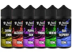 V Juice Premium E-Liquid 100ML 0MG Vape Juice  TPD UK