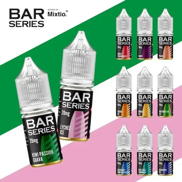 Bar Series Nic Salts 10 mg 20mg , 10 ml , 50/50/ VG PG