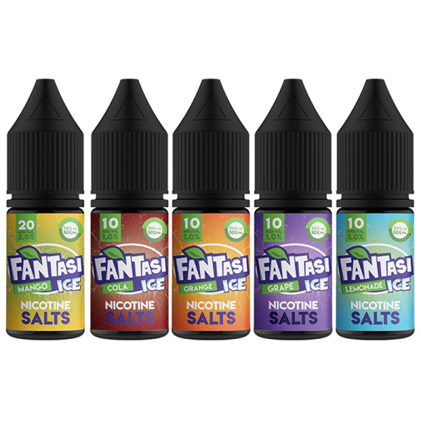 FANTASI ICE NIC SALT 10mg & 20mg 50VG/50PG E-Liquids Vape Juice