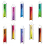 10 Pieces Bundles Elux FireRose EX4500 Puffs 2ml 20 mg 1500 MaH 50 Flavours Mesh Coil