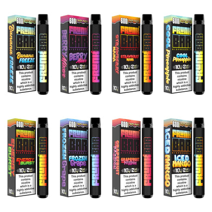 Frunk Bar Disposable Pod Device Mesh Coil 600 Puff