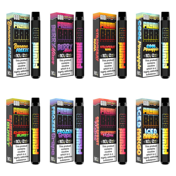 Frunk Bar Disposable Pod Device Mesh Coil 600 Puff