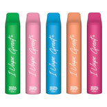 IVG Bar Plus 800 Puff Disposable Vape 22 Delicious Flavours