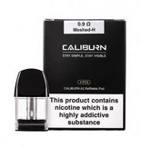 Uwell Caliburn A2 / AK2 Pod System REPLACEMENT PODS 2ml 0.9ohm