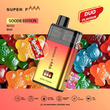 Super Fire Ultra 60K Vape Pod Kit 4in1 20mg Nic-Rechargeable E-Cig TPD UK Box Offer (pack of5)