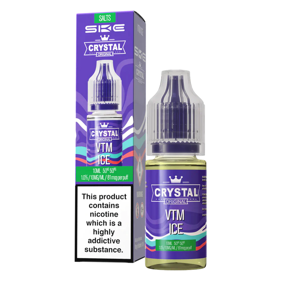 SKE Crystal Original Nic Salt E-Liquid | All Flavors | Dreamland UK